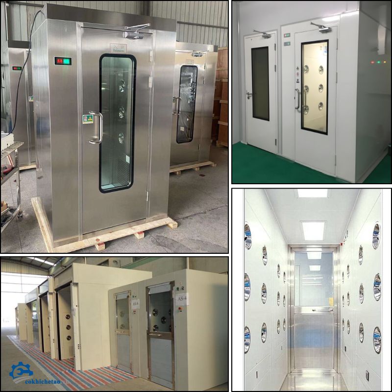 Hệ thống air shower phòng sạch
