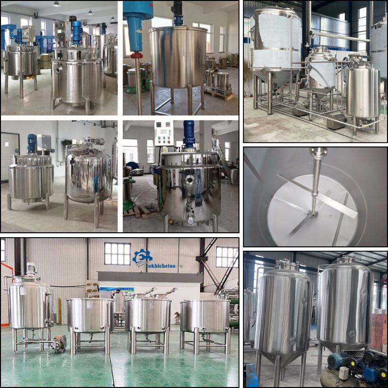 Bồn khuấy trộn inox