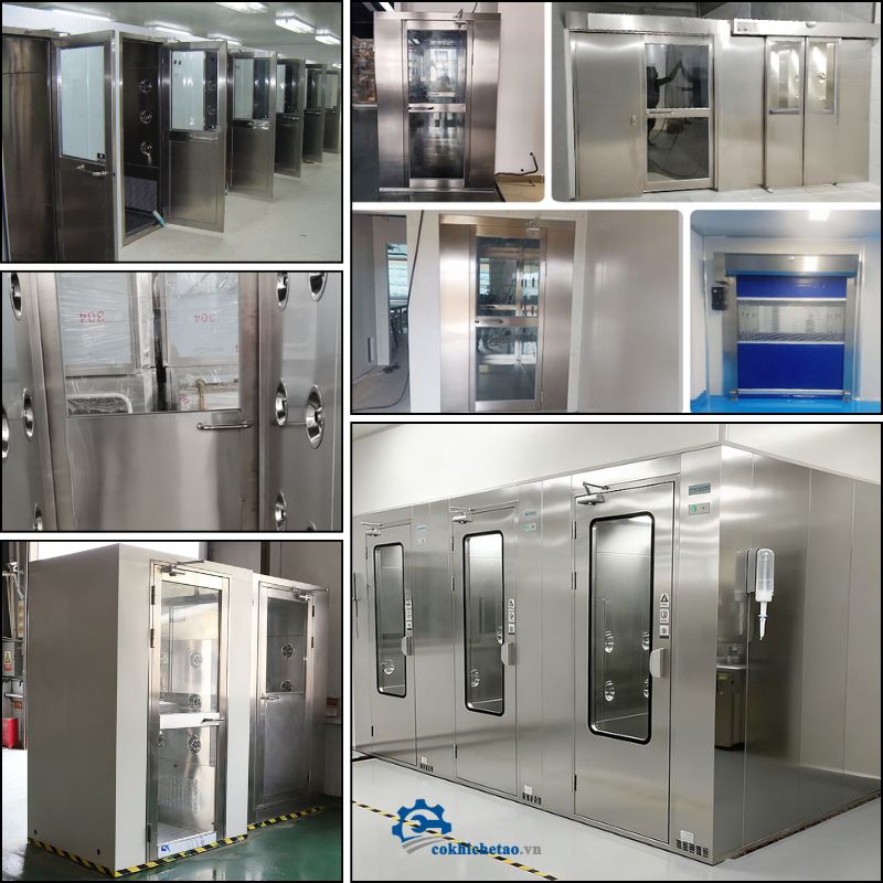 Buồng tắm khí air shower Buồng tắm khí air shower