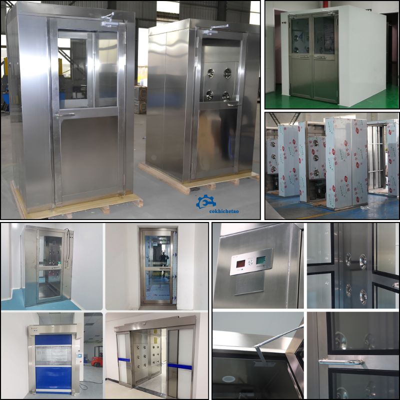 Buồng thổi khí phòng sạch Buồng thổi khí phòng sạch
