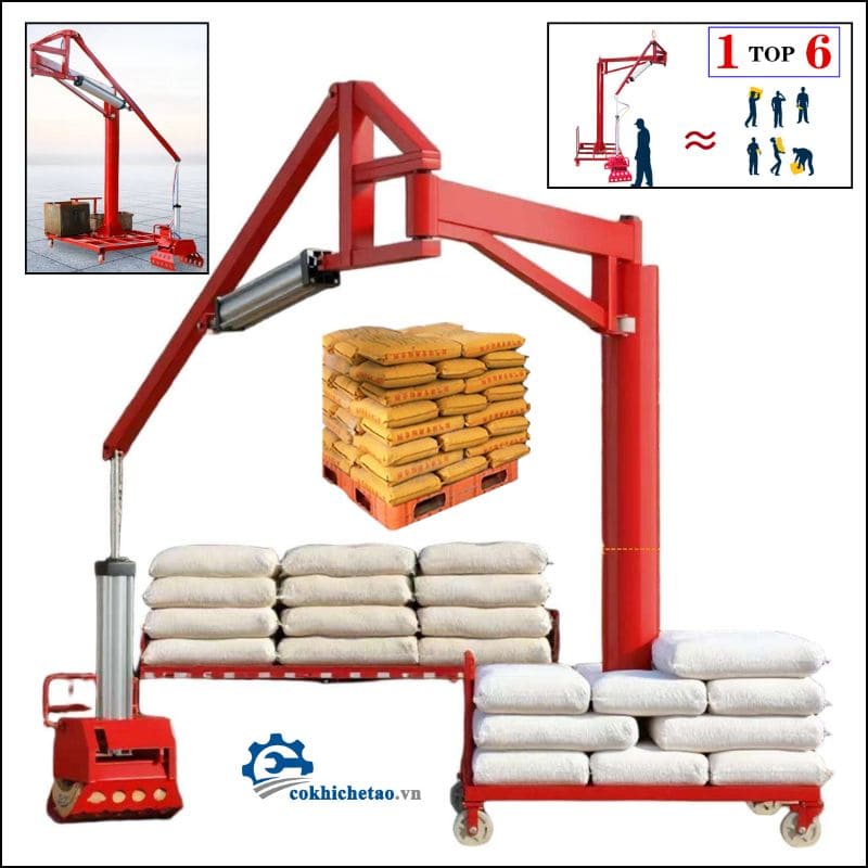 Máy gắp hàng khí nén Máy gắp hàng khí nén