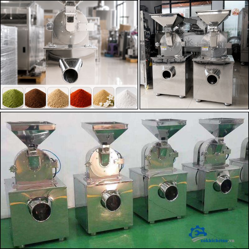 Máy xay bột khô đa năng chính hãng