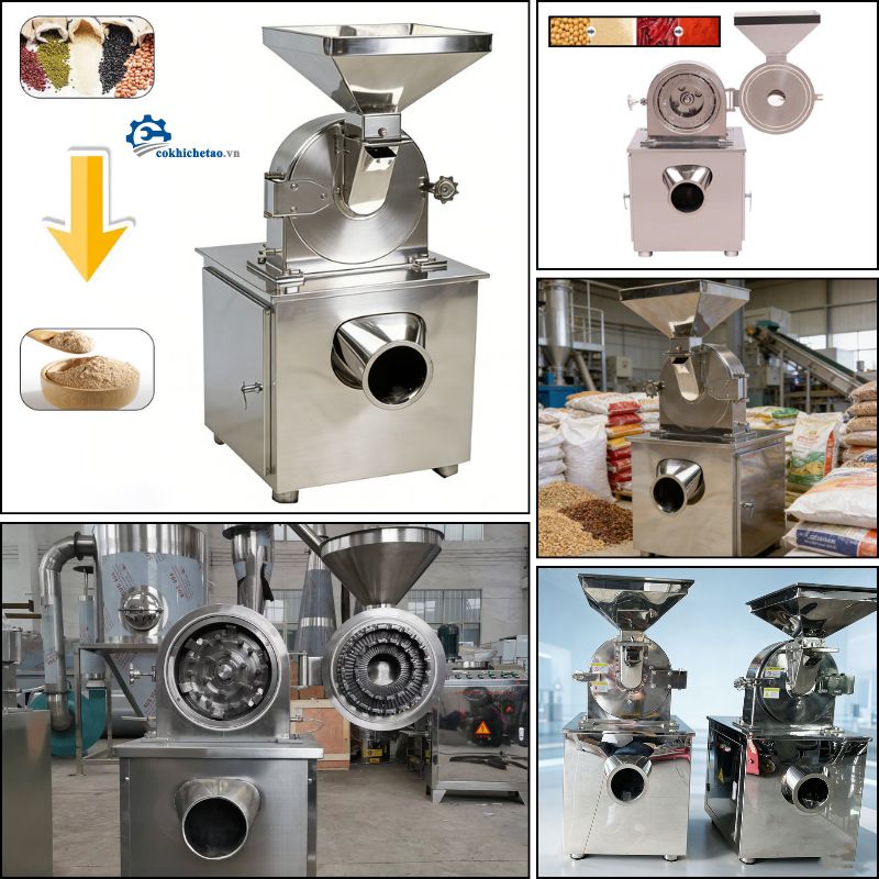 Máy nghiền bột siêu mịn