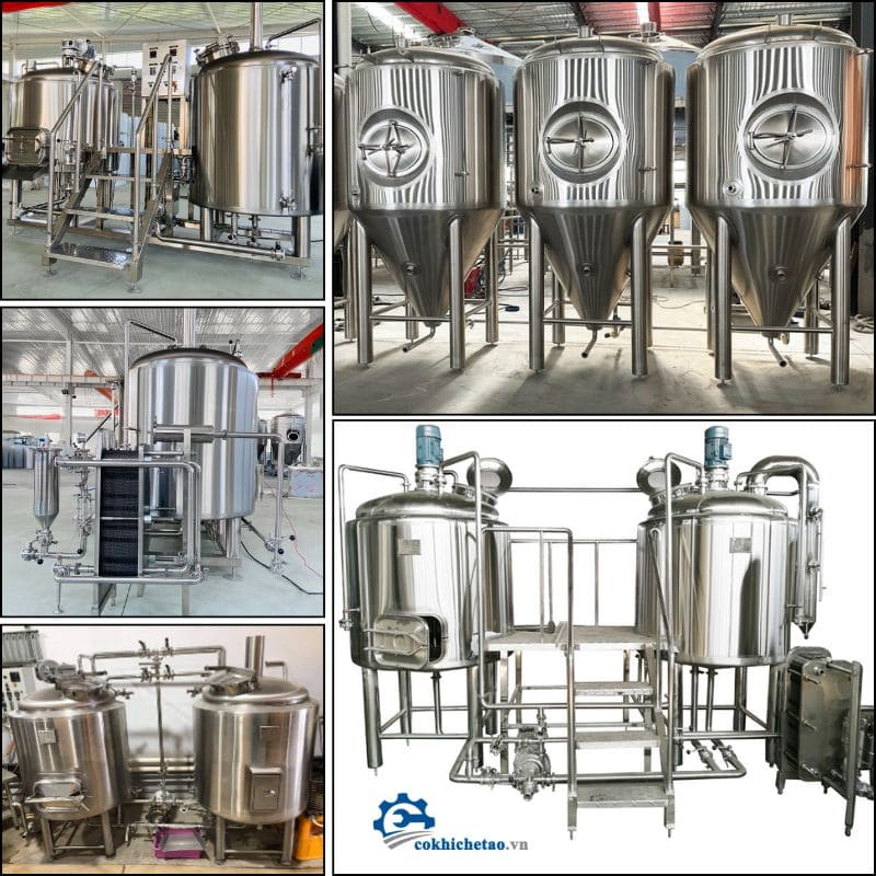 Bồn trộn nhũ hóa mỹ phẩm